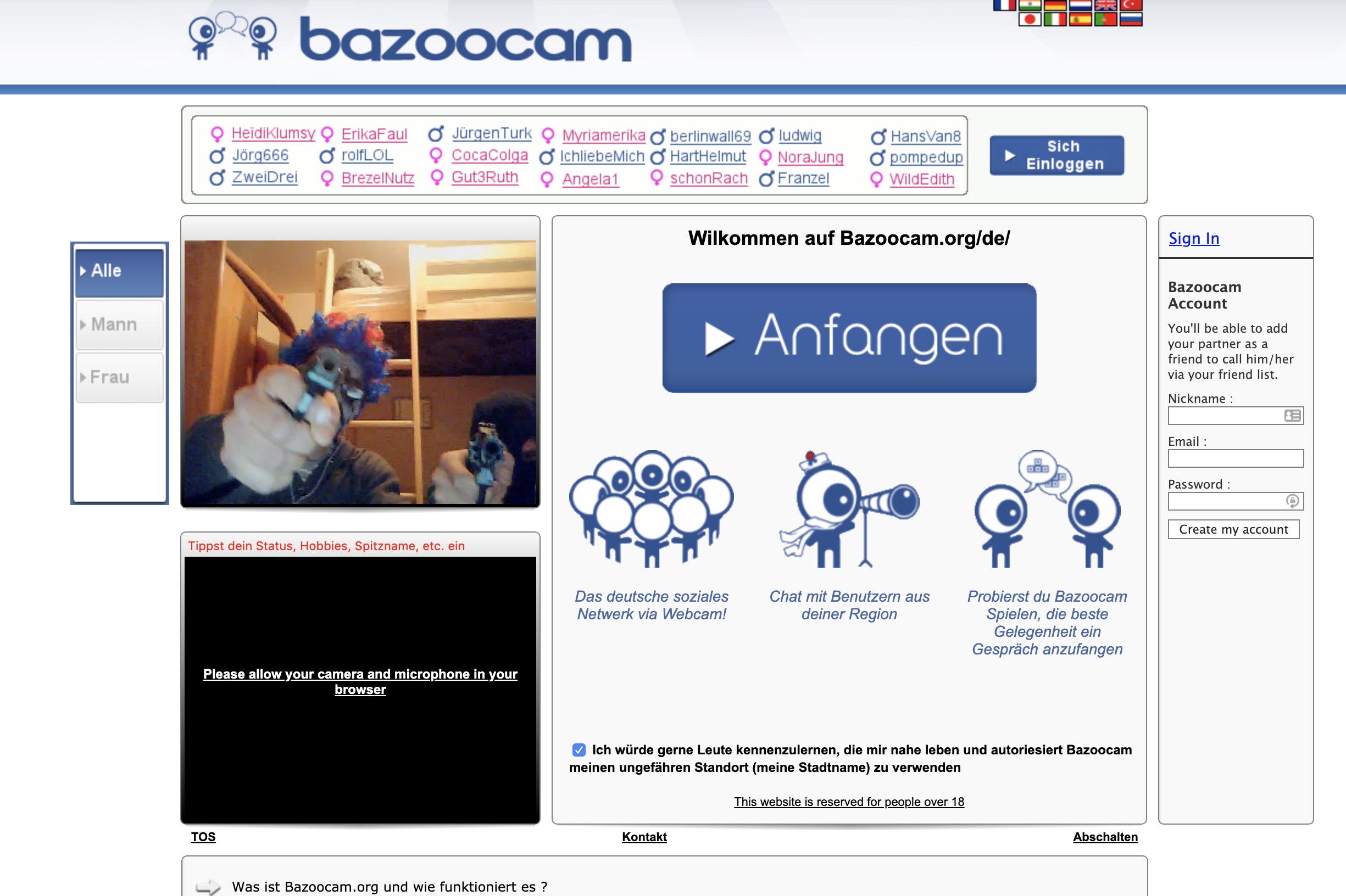 Sites like bazoocam